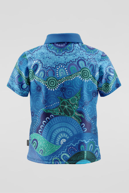 Together We Rise Kids Polo Shirt