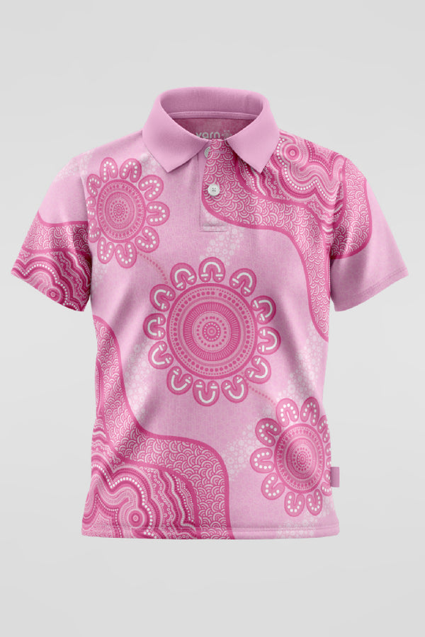 Sacred Women's Way Kids Polo Shirt