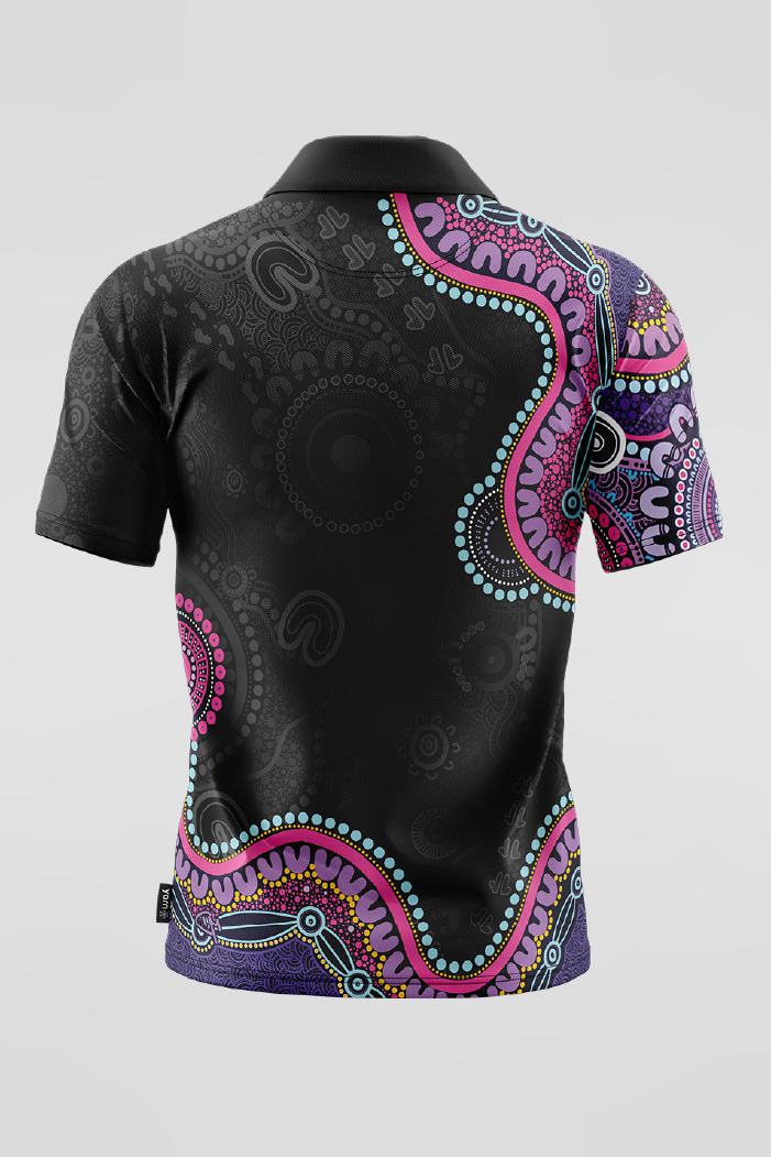 Muru To Our Biriwal (Pathway To Our Future) NAIDOC 2025 Essence Unisex Polo Shirt