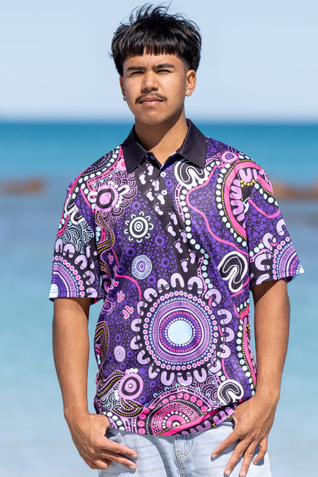 Muru To Our Biriwal (Pathway To Our Future) Unisex Polo Shirt