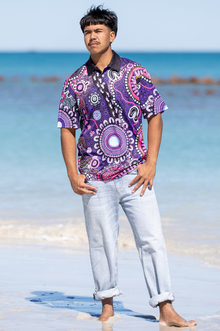 Muru To Our Biriwal (Pathway To Our Future) Unisex Polo Shirt