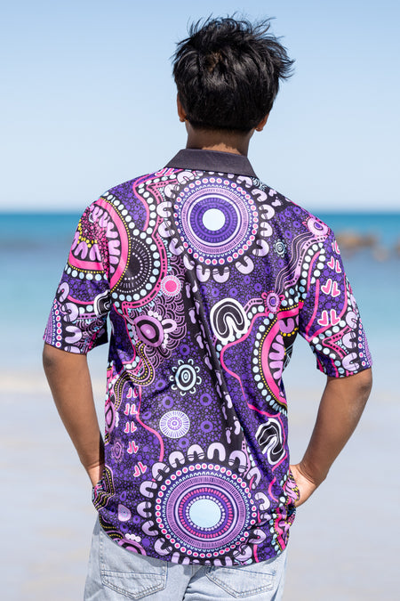 Muru To Our Biriwal (Pathway To Our Future) Unisex Polo Shirt