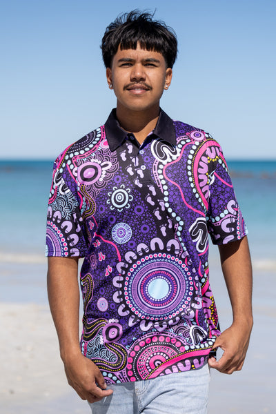 Muru To Our Biriwal (Pathway To Our Future) Unisex Polo Shirt