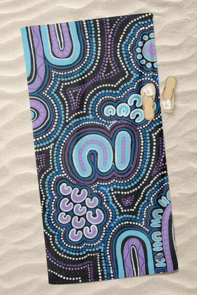 Koorrookee 'Grandmother' Beach Towel