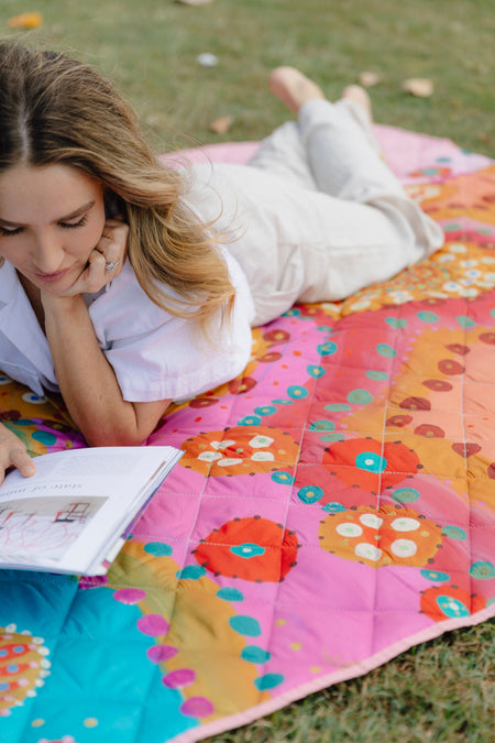 Flourish Sand Free Premium Quilted Picnic Rug (150cm x 200cm)