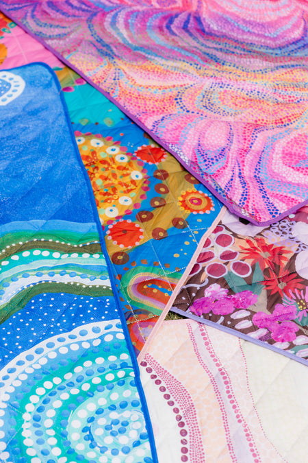 Brighter Days Sand Free Premium Quilted Picnic Rug (150cm x 200cm)