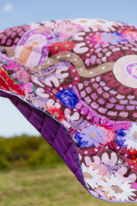 Strength Of Women Sand Free Premium Quilted Picnic Rug (150cm x 200cm)