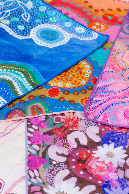 Strength Of Women Sand Free Premium Quilted Picnic Rug (150cm x 200cm)