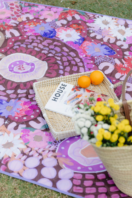 Strength Of Women Sand Free Premium Quilted Picnic Rug (150cm x 200cm)