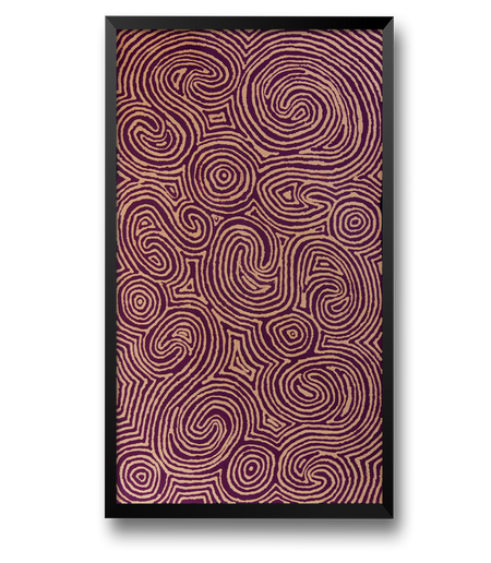 Ngalyipi Vine V Neck Women's Midi Dress