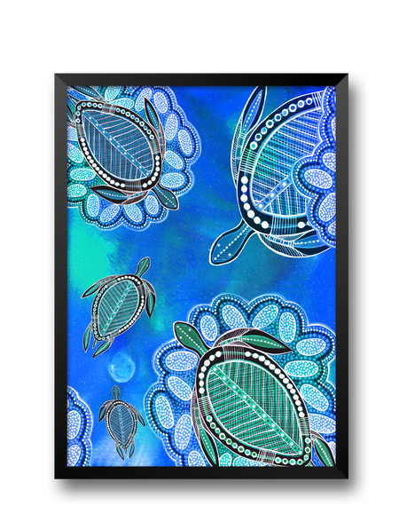 Ocean Turtles Premium Lanyard