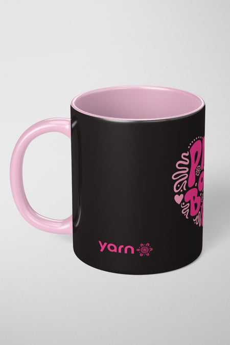 Pink Boobie Power Ceramic Coffee Mug