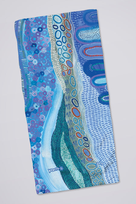 Place Of Water Beach Towel