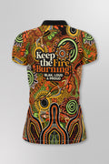 (Custom) Proud & Deadly NAIDOC 2024 Women's Fitted Polo Shirt