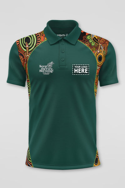 (Custom) Proud & Deadly NAIDOC 2024 Forest Green Bamboo (Classic) Polo Shirt