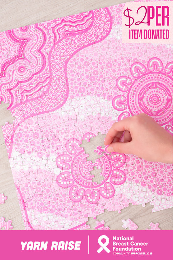 Sacred Women's Way 500 Piece Indigenous Artwork Puzzle