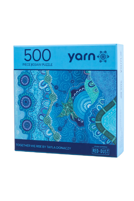 Together We Rise 500 Piece Indigenous Artwork Puzzle