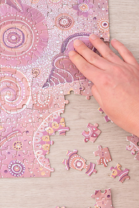 Salt & Soul 500 Piece Indigenous Artwork Puzzle