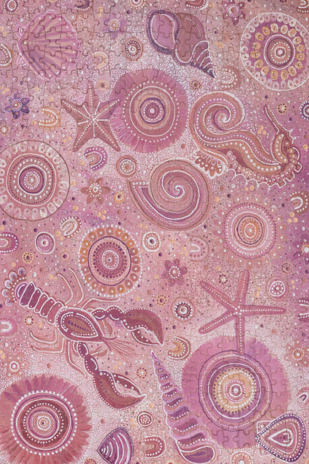 Salt & Soul 500 Piece Indigenous Artwork Puzzle