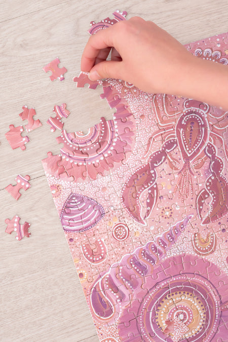 Salt & Soul 500 Piece Indigenous Artwork Puzzle