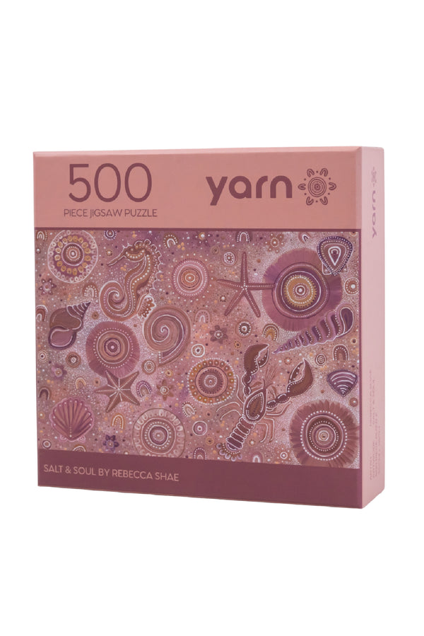 Salt & Soul 500 Piece Indigenous Artwork Puzzle