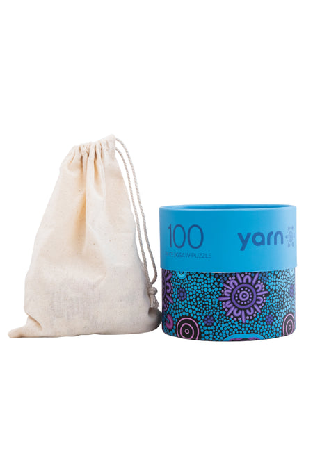 Flourish 100 Piece Indigenous Artwork Puzzle