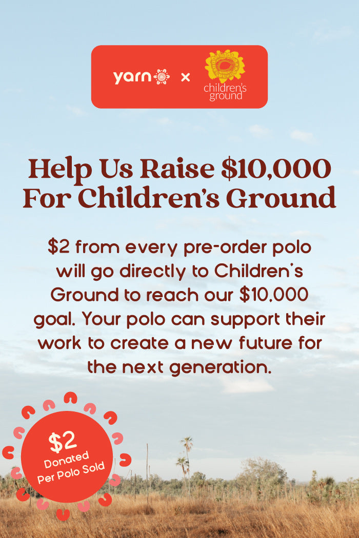 A Bright Future NAIDOC 2025 Kids Polo Shirt