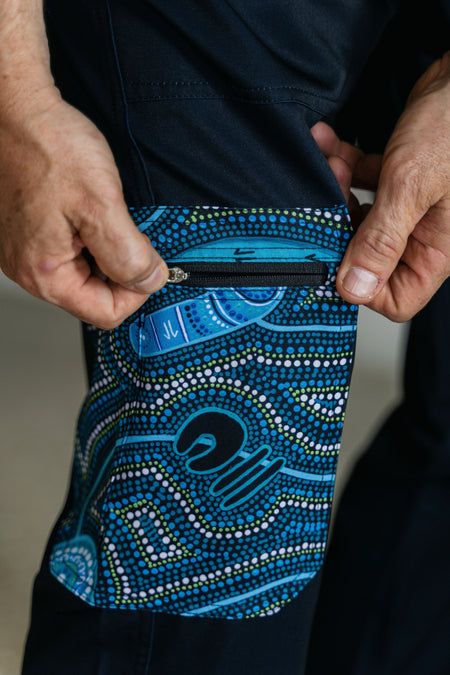 Deadly Dads Unisex Cargo Scrub Pants