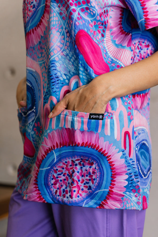 My Journey Women’s Three Pocket Scrub Top