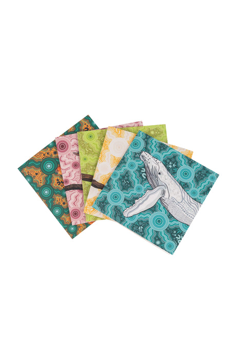 Merring-Jippa Murray (No. 2) 14cm Square Greeting Cards (5 Pack)