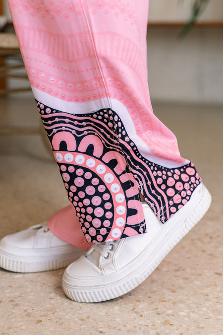 Boobie Sista Women's Cargo Scrub Pants