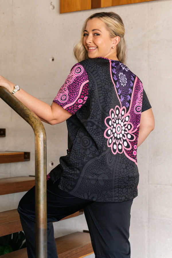 Friendship Women’s Three Pocket Scrub Top