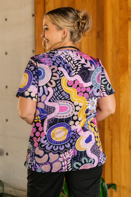 Legacy Women's Three Pocket Scrub Top