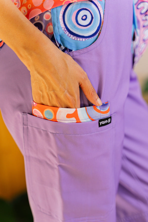 Ngootyoong (Joy) Women's Cargo Scrub Pants