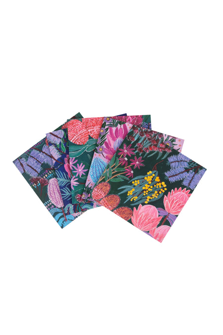 Jessica Begg 14cm Square Greeting Cards (5 Pack)