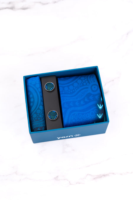 Wumbi Gift Box (Tie, Pocket Square, Cufflinks)