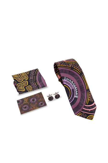 Our Connection Gift Box (Tie, Pocket Square, Cufflinks)