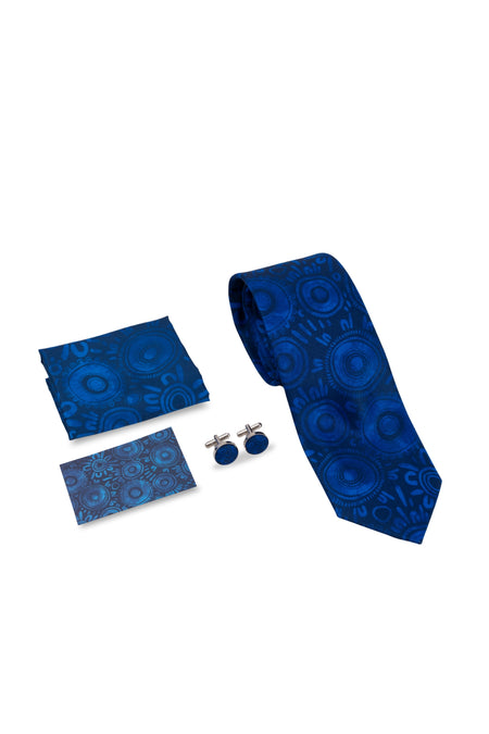 Under Moonlight Gift Box (Tie, Pocket Square, Cufflinks)