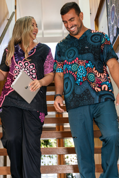 Dilaang Unisex Cargo Scrub Pants