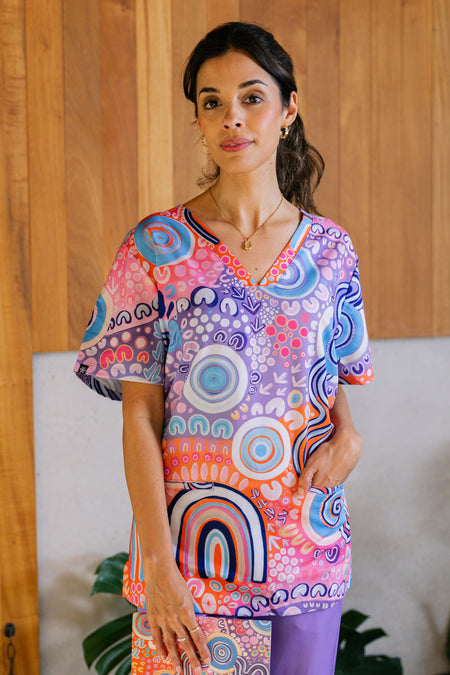 Ngootyoong (Joy) Women’s Three Pocket Scrub Top