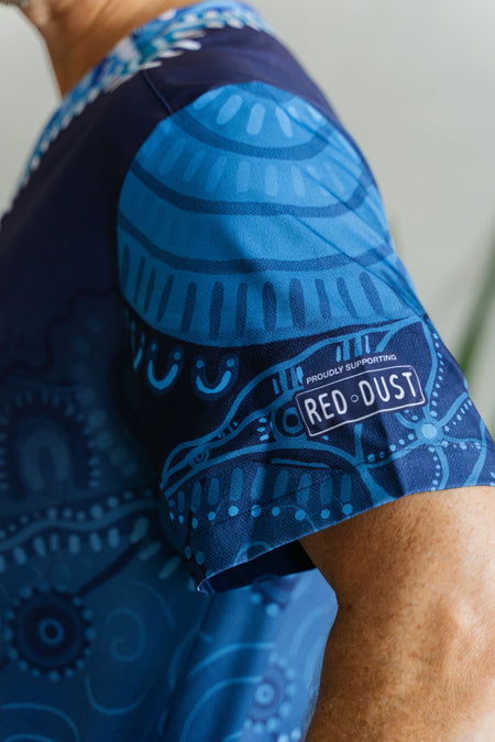 Together We Rise Essence Unisex Three Pocket Scrub Top