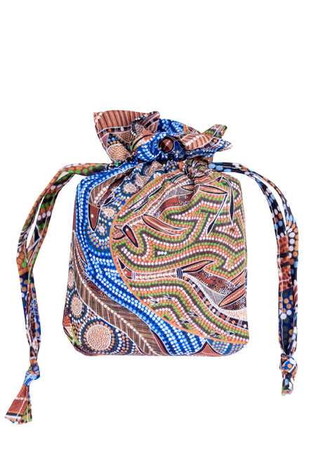 Charlie Chambers Jnr Artist Collection rPET Reusable Fold-Up Shopping Bag (3 Pack) with Drawstring Bag