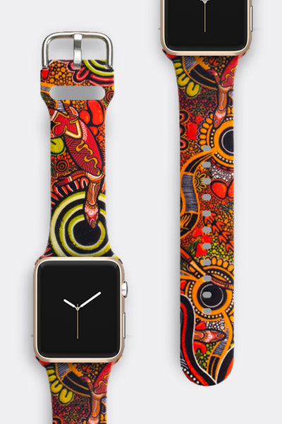 Proud & Deadly NAIDOC 2024 Silicon Apple Watch Strap
