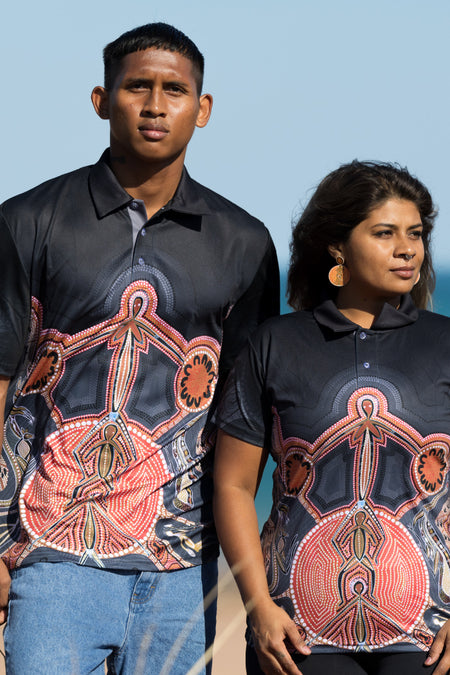 Leaving Footprints Essence Unisex Polo Shirt