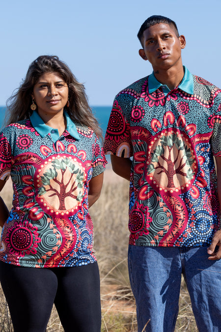 Wurung (Branches) Unisex Polo Shirt