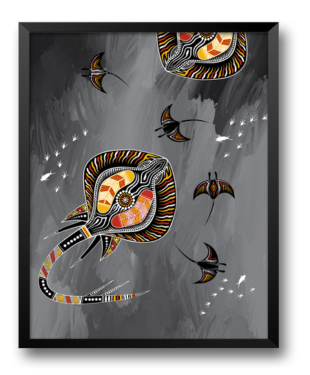 Stingray Fever Beach Towel