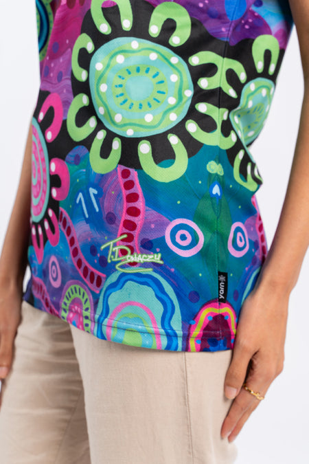 Side by Side Essence Women's Fitted Polo Shirt