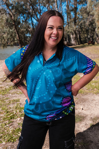 On The Murray Essence Women's Fitted Polo Shirt