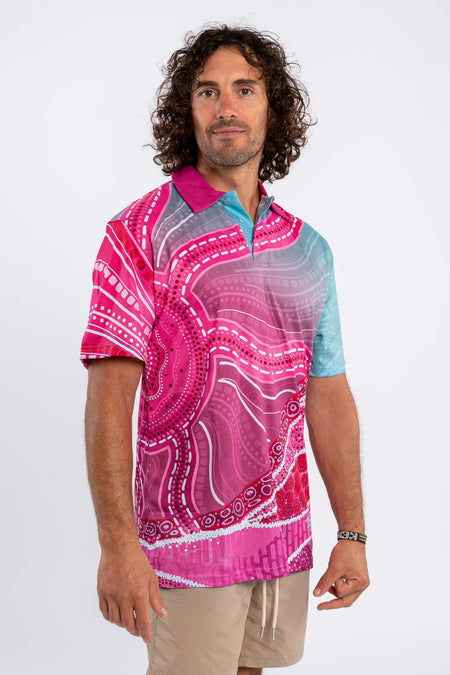 Mallee Sunsets Essence Unisex Polo Shirt
