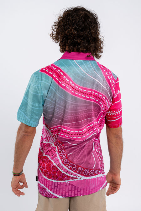 Mallee Sunsets Essence Unisex Polo Shirt